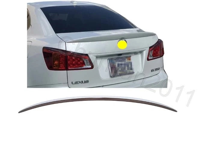 Factory Style Spoiler Wing ABS for LEXUS IS250 IS350 4DR Sedan (2006-2013)