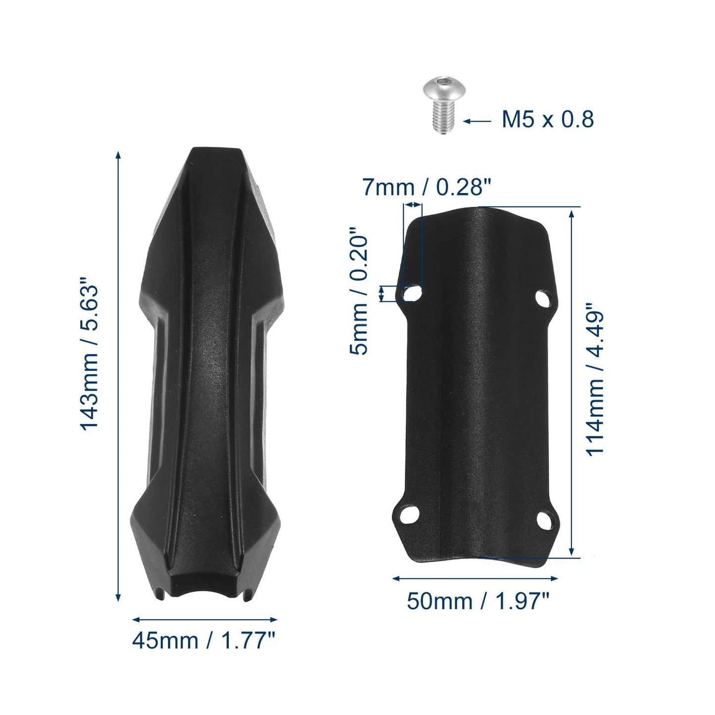 4pcs Motorcycle Guard Crash Bar Bumper Block for BMW R1250GS Adventure F800GS