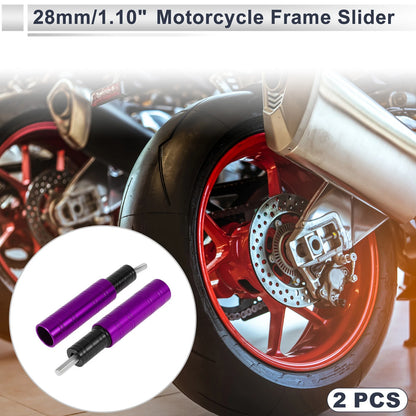 Frame Bolt / 10.5mm / Aluminum Alloy Motorcycle Slider for Universal Bikes