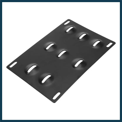 Bumper Tow Hook License Plate Mount Bracket for Mercedes