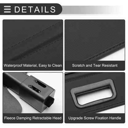 Retractable Cargo Cover for Lexus RX 2010-2015 Gloss Black