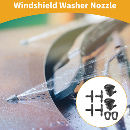 Windshield Washer Nozzle Kit for Toyota Tacoma (2005-2015)