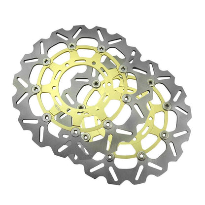 2 x Front Brake Disc Rotors for Suzuki GSXR600 GSXR750 GSXR1000 (2008-2012)