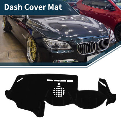 Dashboard Cover Mat for BMW 6 Series (2003-2010) Sun Protector Black