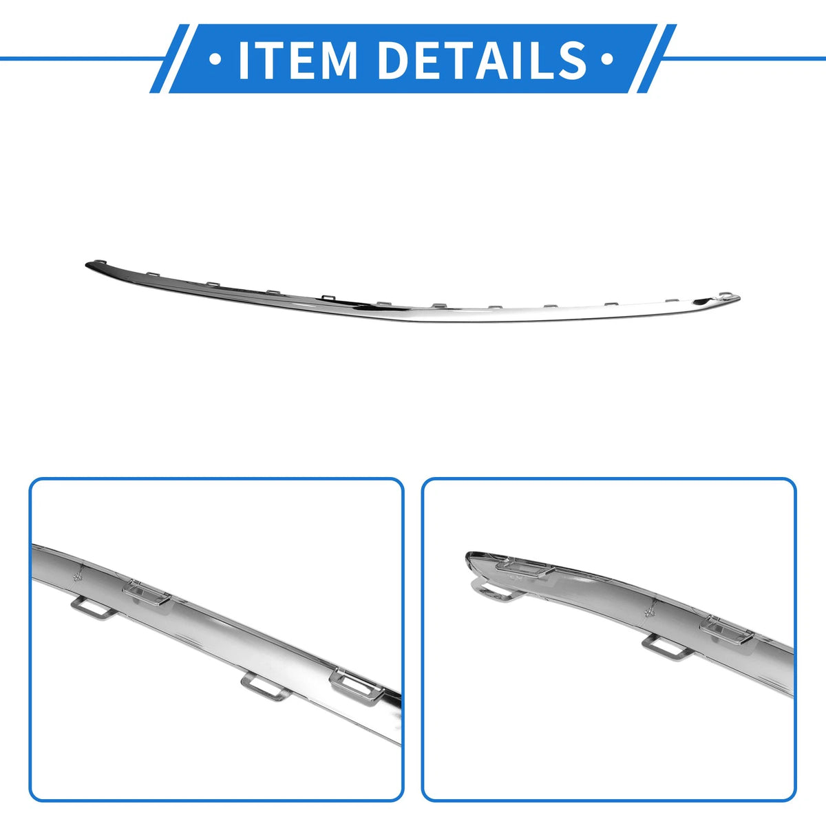 Bumper Grille Trim Garnish for Mercedes-Benz W213/E (2021-2023)