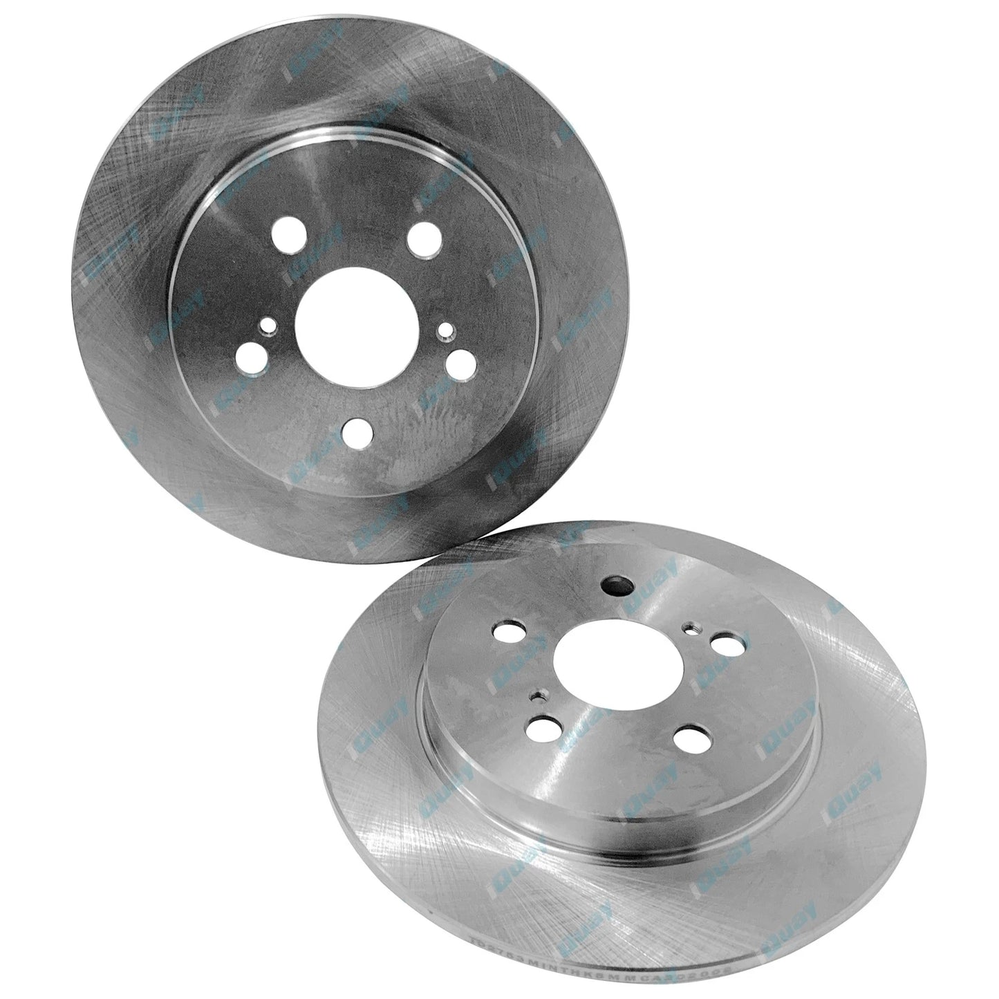 2 x Rear Disc Brake Rotors for Toyota Prius ZVW30R 4cyl 1.8L 2ZR-FXE 2009~2016