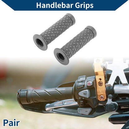 Hand Grip Cover / 7/8" 22mm 1 Pair for Motorcycle