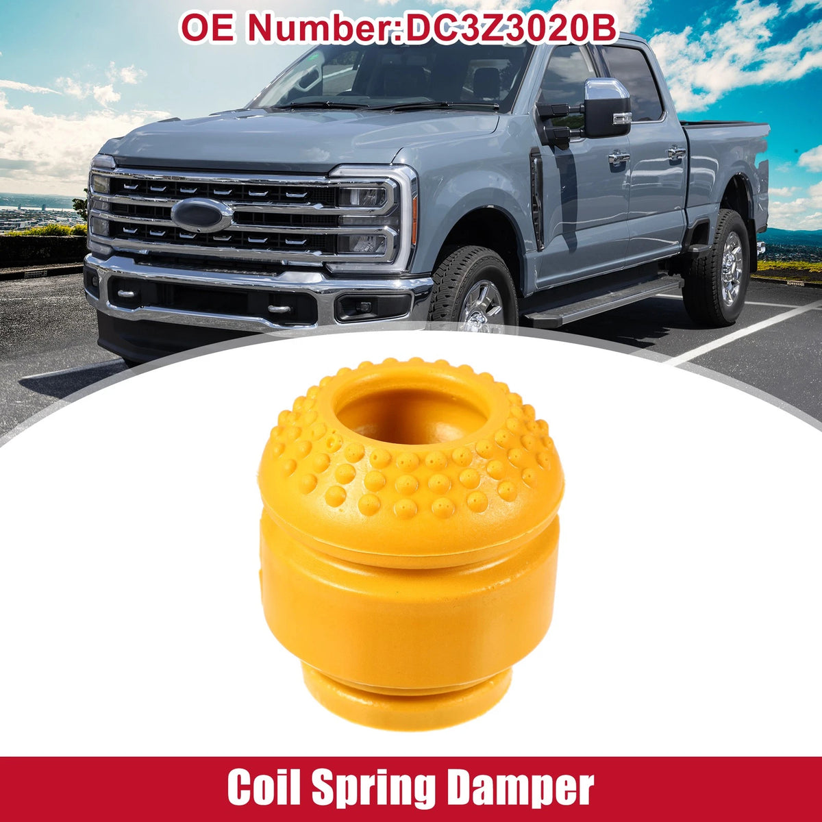 Coil Spring Damper for Ford F-250 Super Duty Front Suspension (2017-2023)