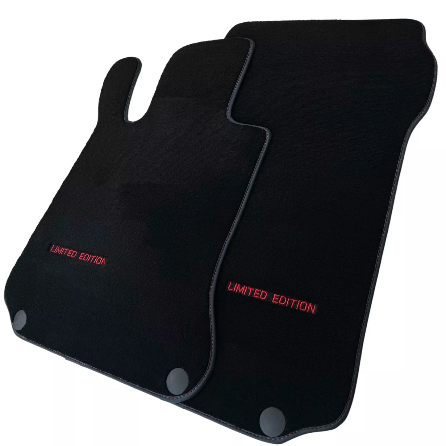 Black Floor Mats for Mercedes Benz S-Class W126 (1979-1991) - Limited Edition