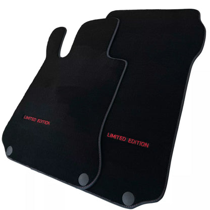 Black Floor Mats for Mercedes Benz S-Class W126 (1979-1991) - Limited Edition
