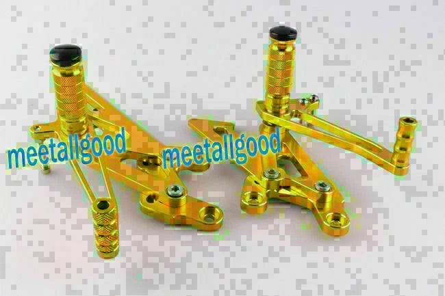 Aluminum Motorcycle Footpegs Rearset for Honda RVF400 (All Years)