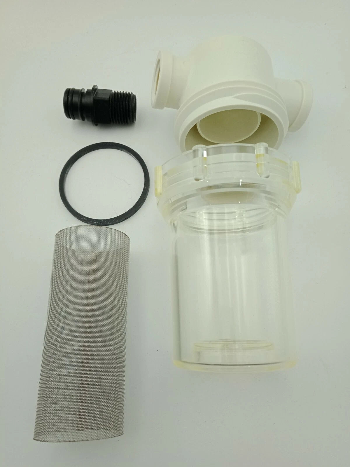 Shurflo Raw Water Strainer 1/2" Inlet for Shurflo Pumps