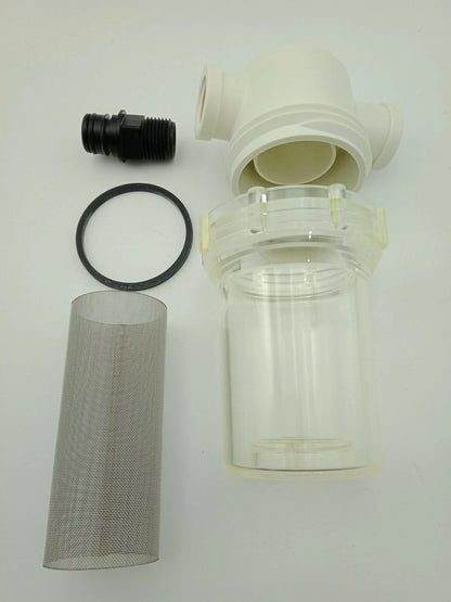 Shurflo Raw Water Strainer 1/2" Inlet for Shurflo Pumps