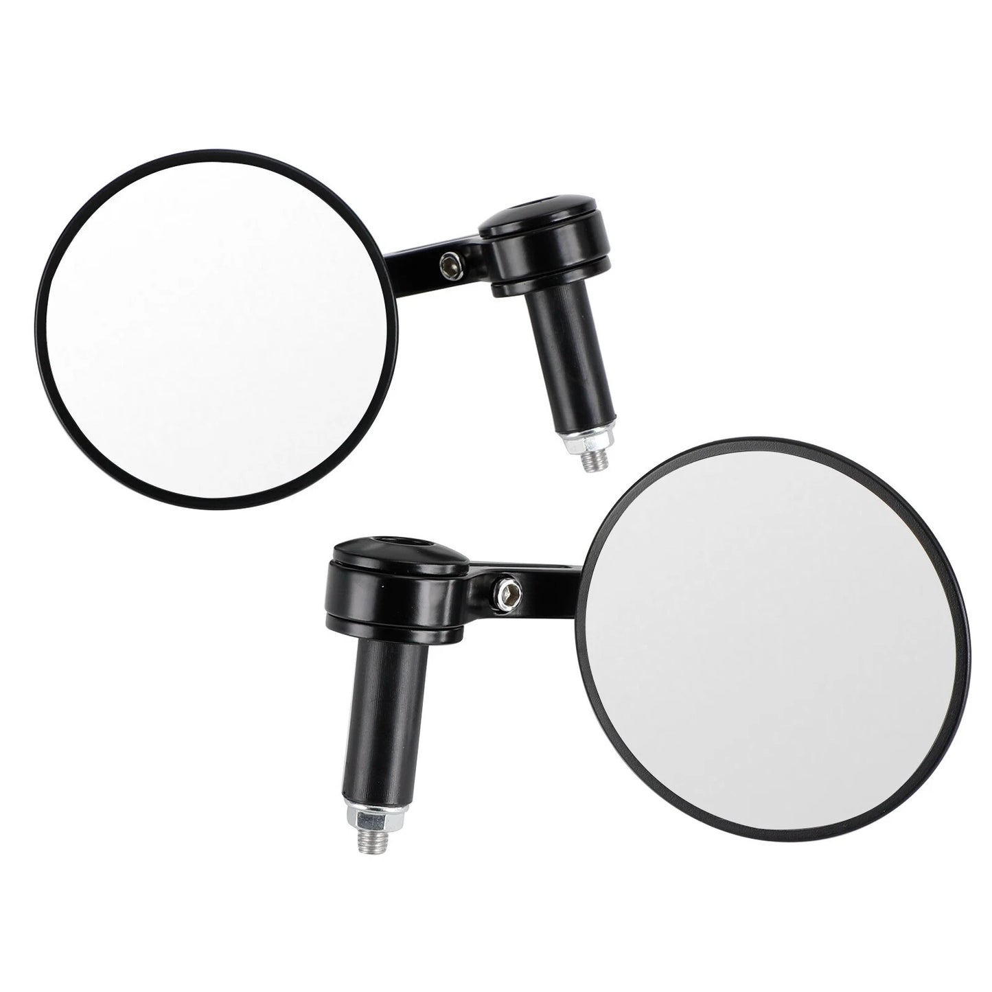 4" Black Handlebar End Mirrors for 22mm Handlebars (2023)