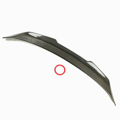 1pc Carbon Fiber Rear Boot Spoiler Lip for Lexus IS350 IS300 (2014-2020)