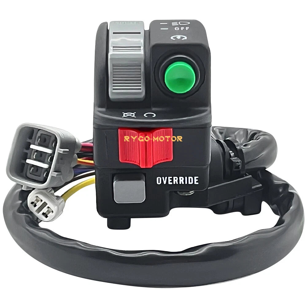 Left Handlebar Start Switch for Kawasaki Brute Force 750 KVF750 (2012–2021)