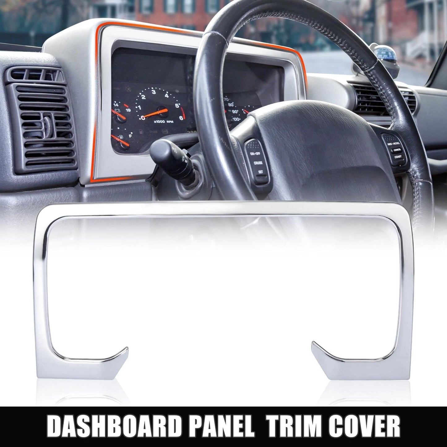 ABS Dashboard Trim Cover for Jeep Wrangler TJ (1997-2006)