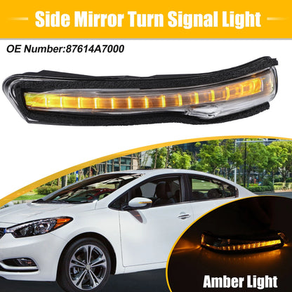 LED Left Side Mirror Turn Signal Amber Light for Kia Forte/Forte5 (2014-2018)