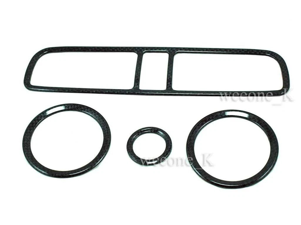 Carbon Air Vent Frame Trim Cover for Mitsubishi Sedan (2013-2015)