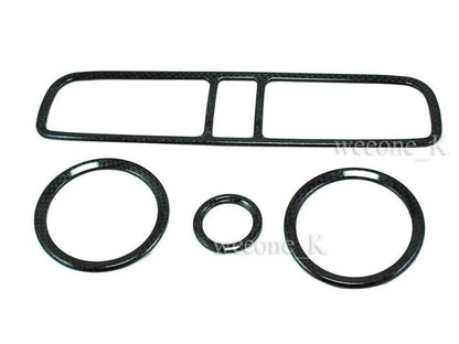 Carbon Air Vent Frame Trim Cover for Mitsubishi Sedan (2013-2015)