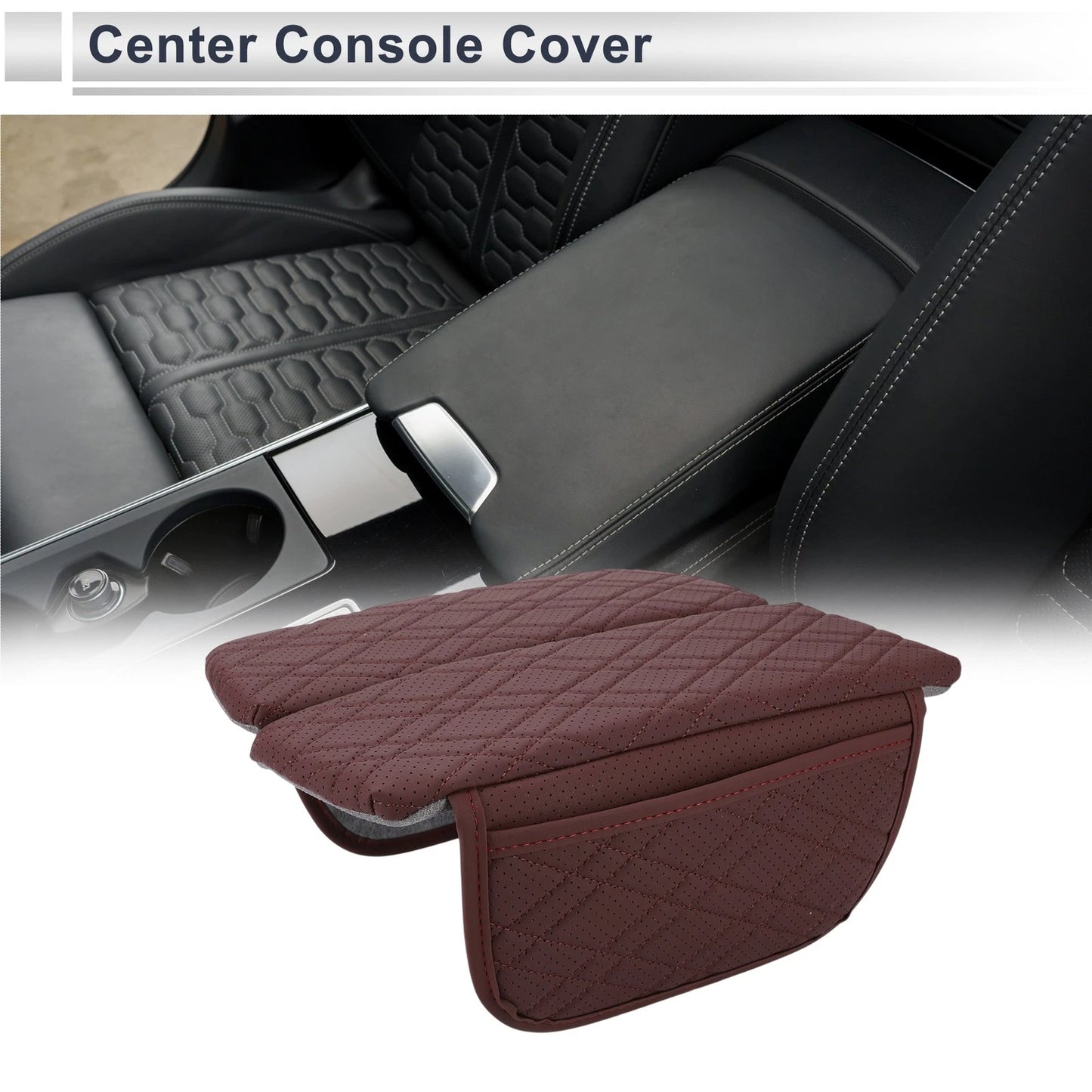 Center Console Cover with Storage Bag for BMW X7 (2019 - 2024)