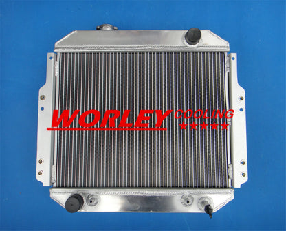 Alu Radiator + Fan for Nissan Forklift A10-A25, H20 (1988-1992)