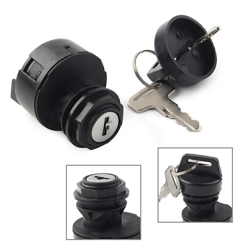 Ignition Switch, Fuel Gas Cap, Seat Lock Key for Polaris Predator (2003-2007)