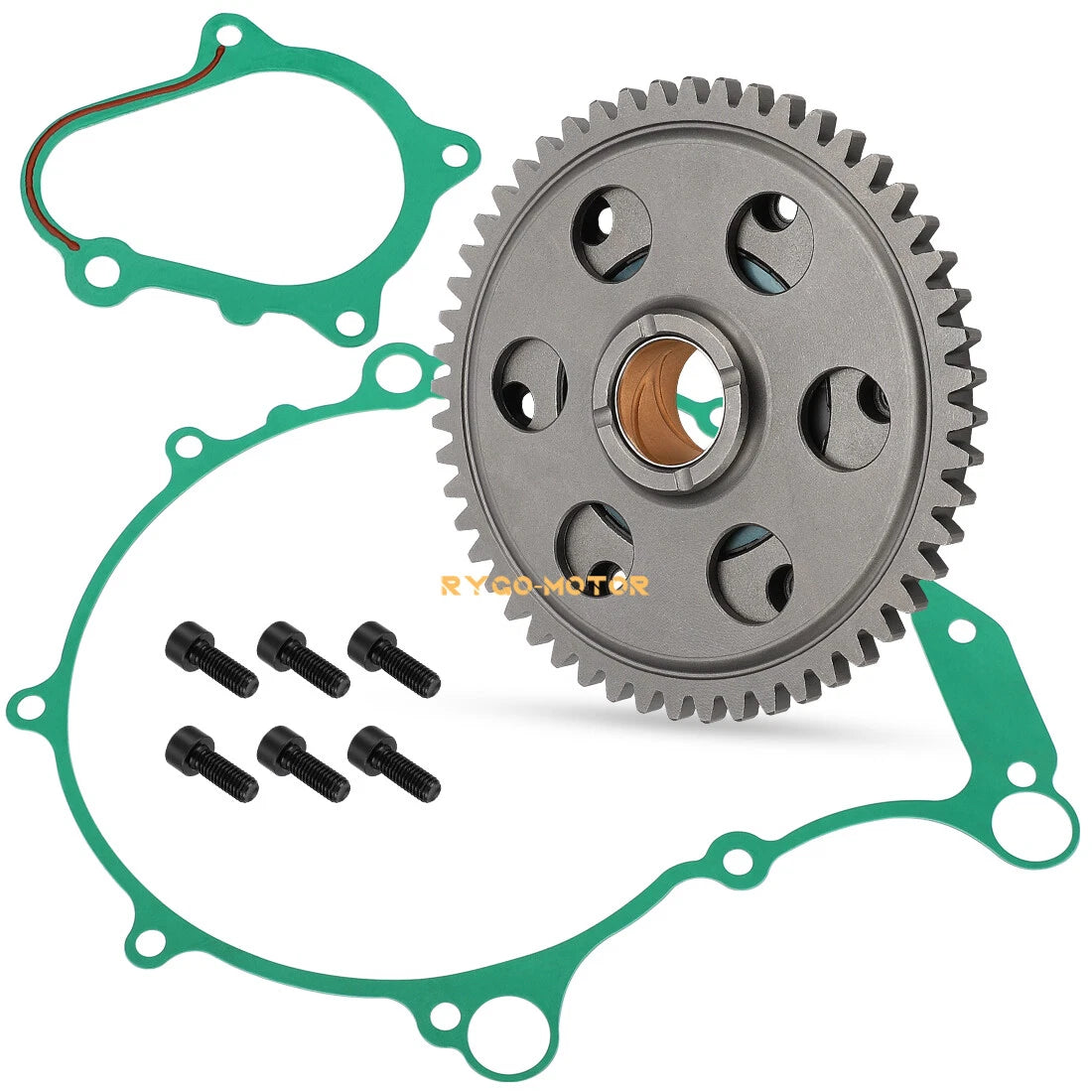 One Way Bearing Starter Clutch Gear w/Gasket for Yamaha Raptor 660 (2004–2005)