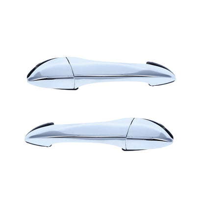 Door Handle Outer Chrome Set of 2 for BMW X5 (2000–2007)