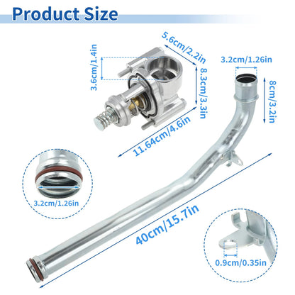 Engine Coolant Thermostat Housing Assembly for Buick Regal (2018-2020)