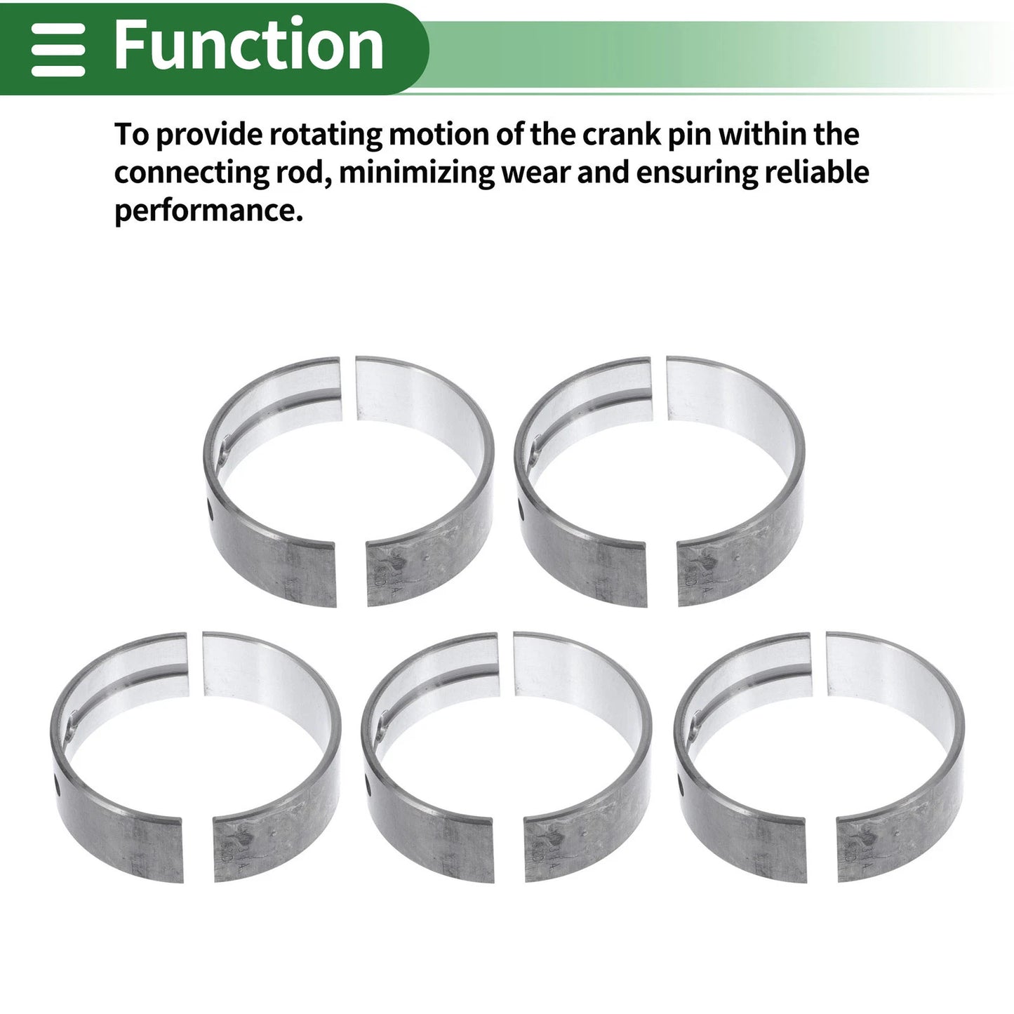 Main Bearing Set for Toyota Scion Xd (2006-2014)