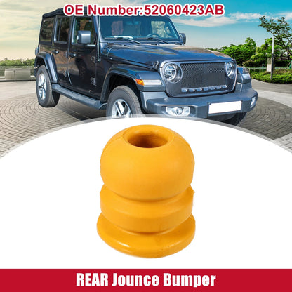 Rear Jounce Bumper for Jeep Wrangler (2007-2023) Durable Rubber