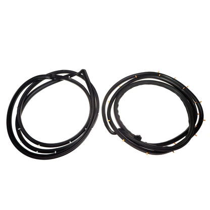Front Door Weatherstrip x2 for Toyota Corona Sedan 1983-1987