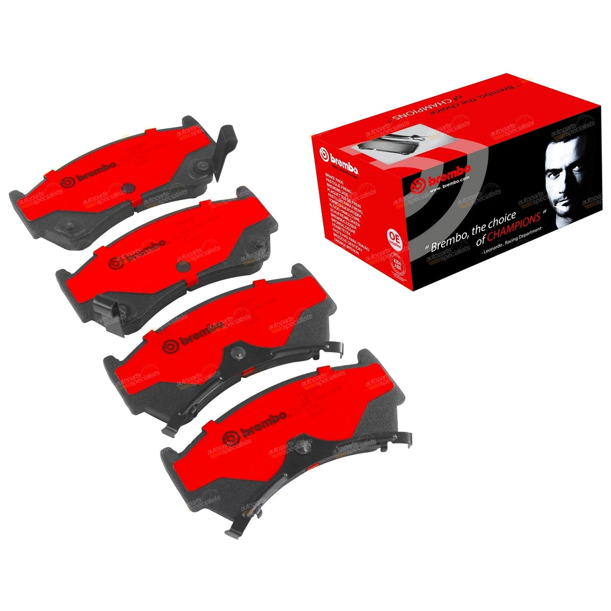 Brembo Front Disc Brake Pad Set for Nissan 200SX S14 S2 (1995-1999)
