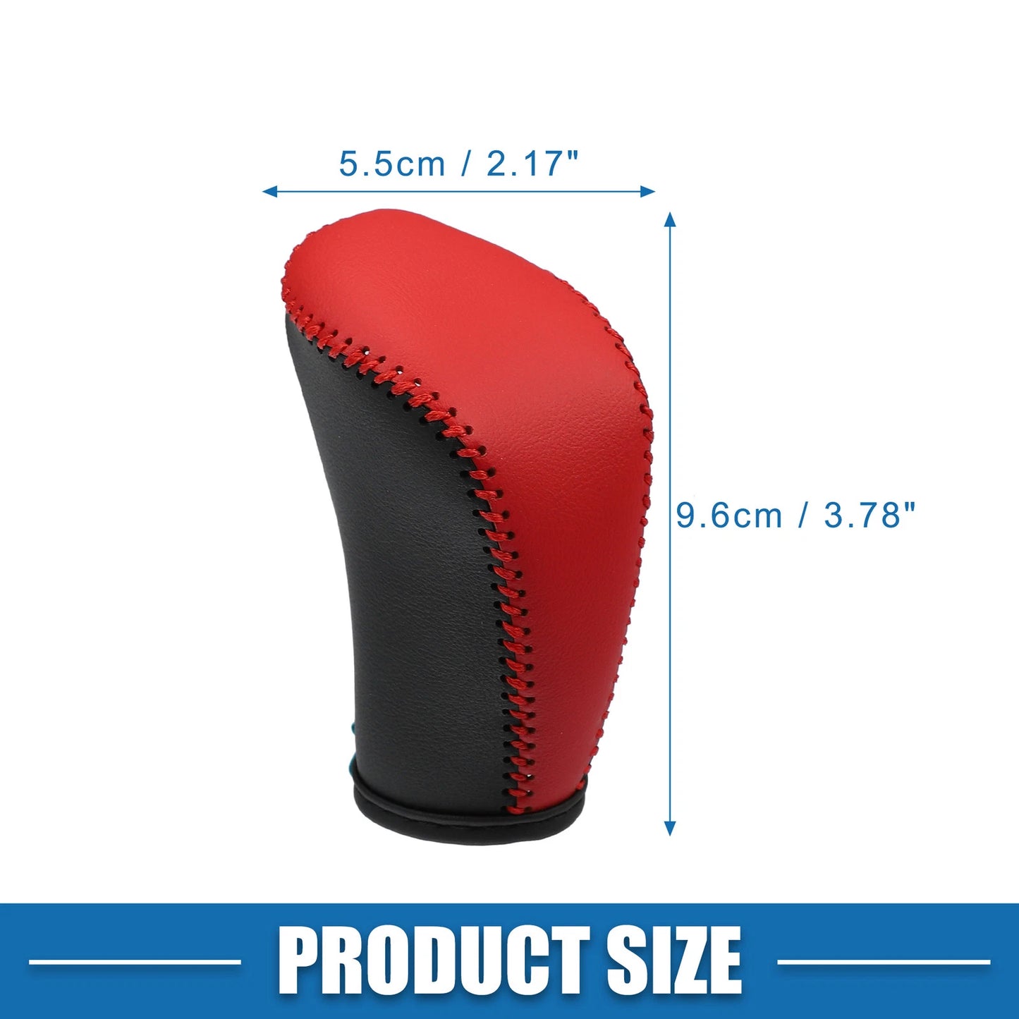Gear Shift Lever Cover Trim for Nissan Altima Armada Sentra (20-23) Black Red