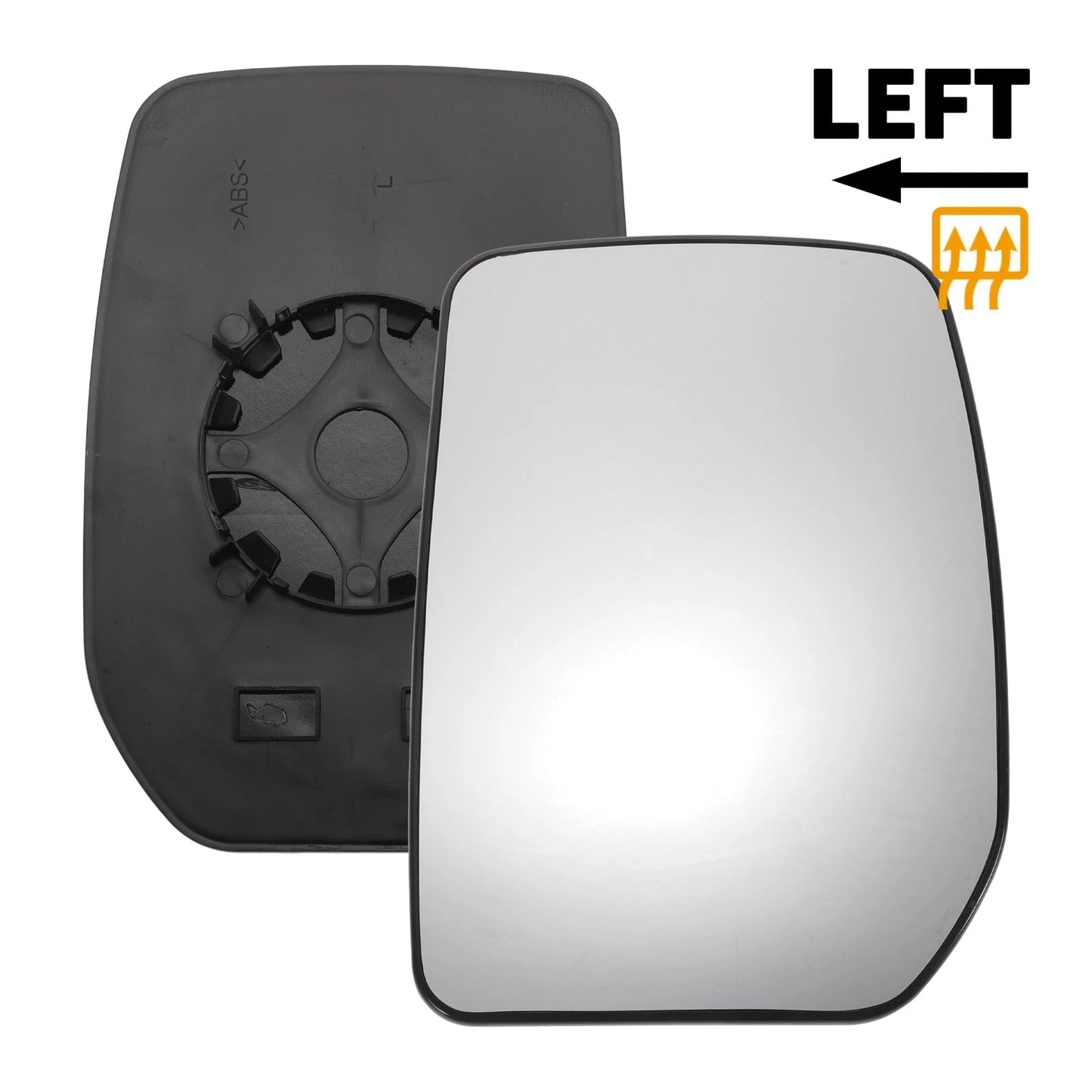 Left Upper White Mirror Glass for Ford Transit MK6 (2000-2006)
