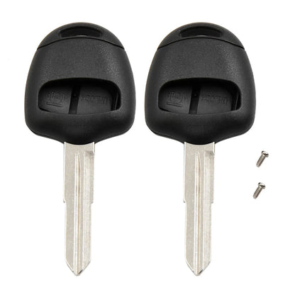 Uncut Key Remote Shell for Mitsubishi Outlander L200 (2003-2023)