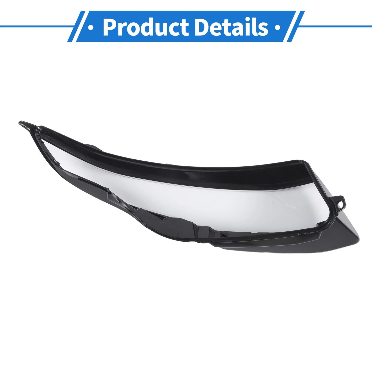 Front Left Headlight Lens Cover for Land Rover Evoque (2011-2019)
