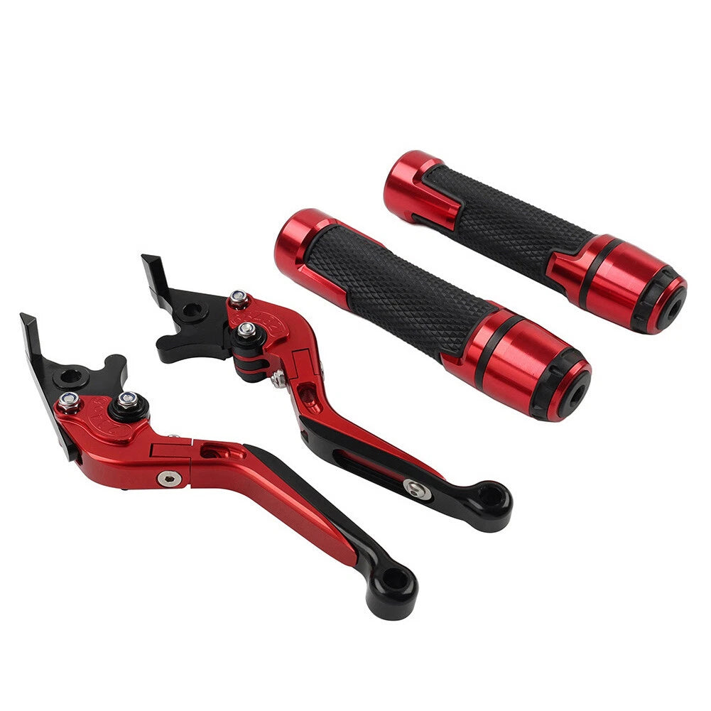 Folding Extendable Brake Clutch Levers Grip Set for Ducati Monster (2008-2016)