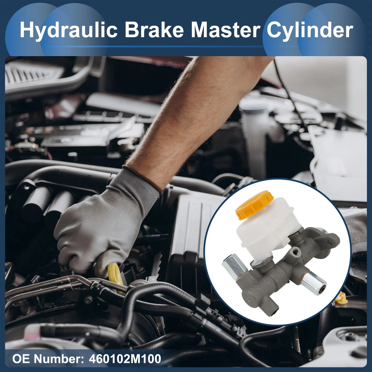 Brake Master Cylinder with Reservoir for Nissan Sunny (1990-1994)