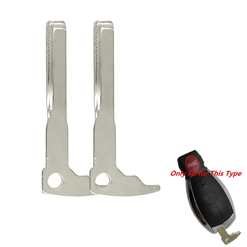 Uncut Small Key Blanks for Mercedes Benz