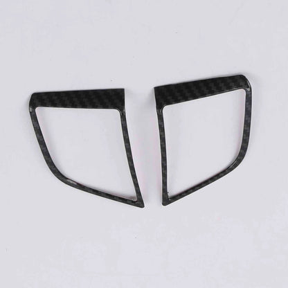 Steering Wheel Side Lid Carbon Fiber Cover Trim for Hyundai Tucson (2016-2020)