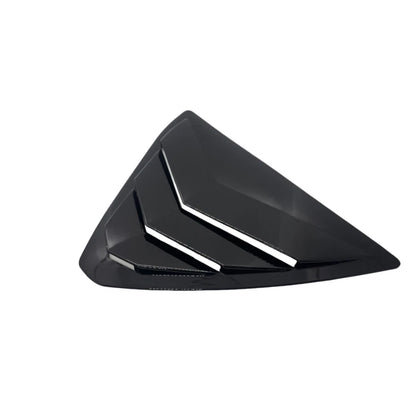 Matte Black Rear Side Window Shutters Louvers Trim for Mazda CX-5 (2017–2021)