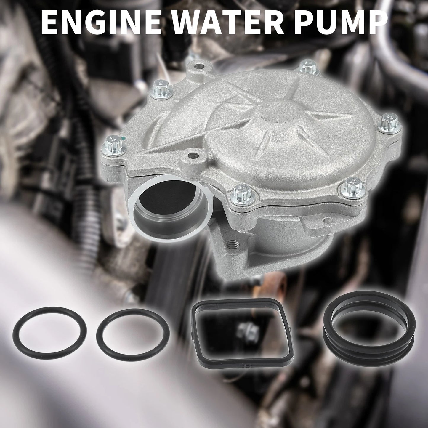 Water Pump with Rubber Ring for BMW 1 Series 116i E87 (2004-2011)
