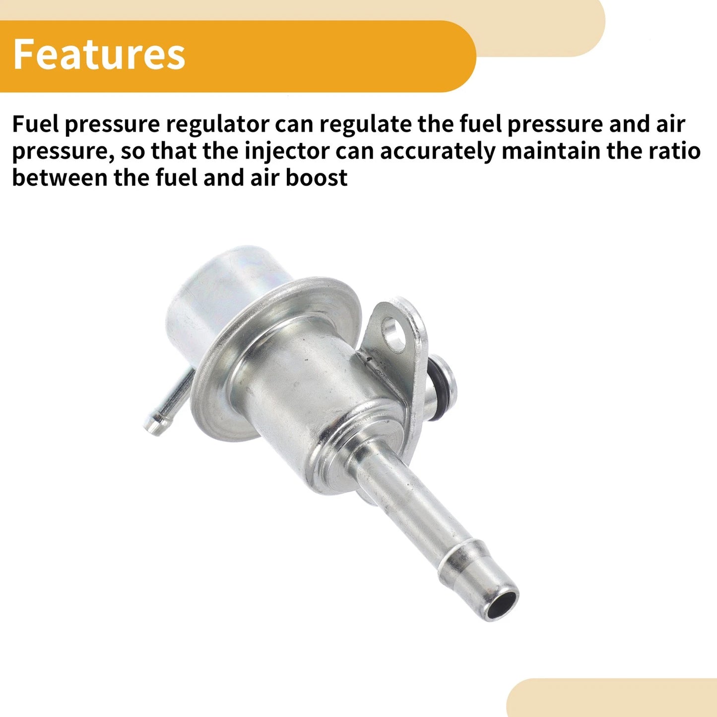 Fuel Pressure Regulator for Subaru Outback (2000-2004) 1 Pc Metal