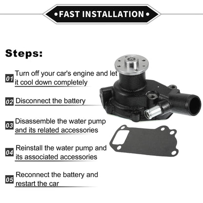 Water Pump with Gasket Kit for Isuzu 4BG1 4BG1T (1990-1995)