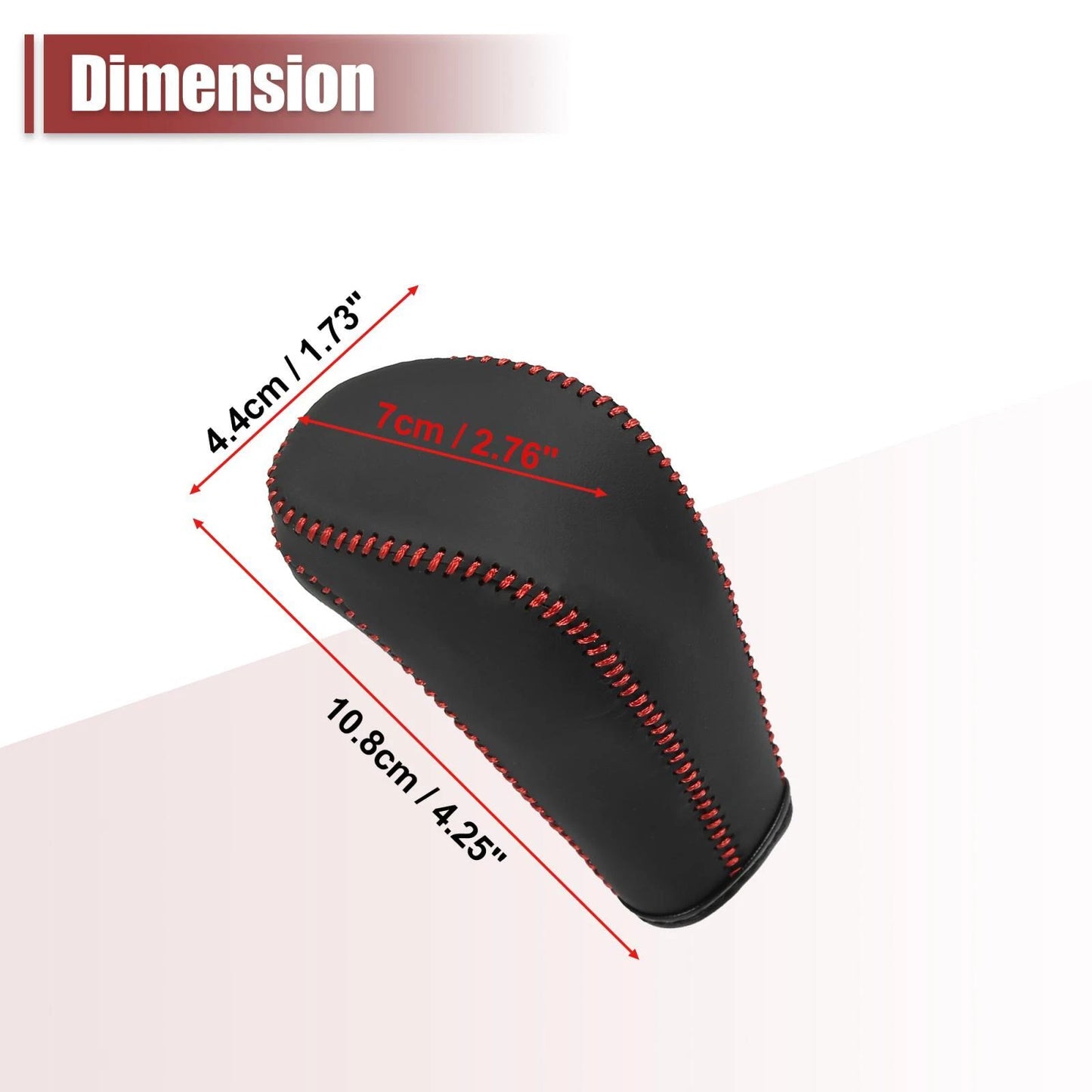 Shift Knob Cover Red Thread for Chevrolet Cruze (2011 - 2015)