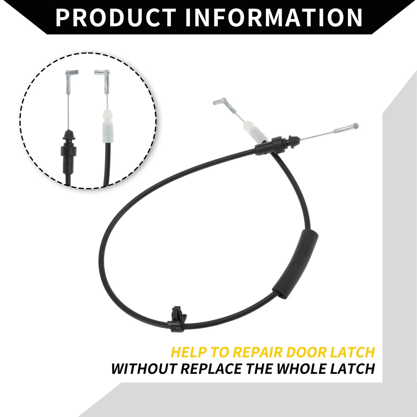 Front Left Door Handle Cable for Honda Ridgeline (2006-2014)