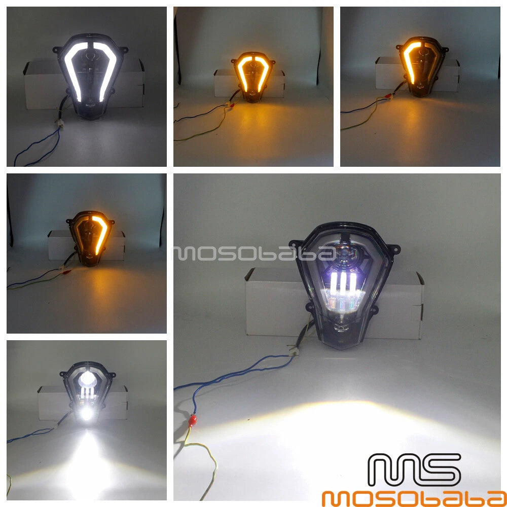 LED Headlight Halo Ring DRL Lamp for KTM 125 200 250 390 (2011-2016)