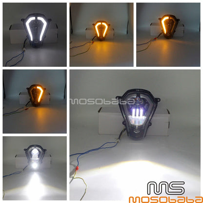 LED Headlight Halo Ring DRL Lamp for KTM 125 200 250 390 (2011-2016)